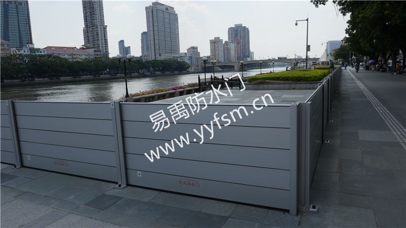 广州西提码头合体防汛挡水板